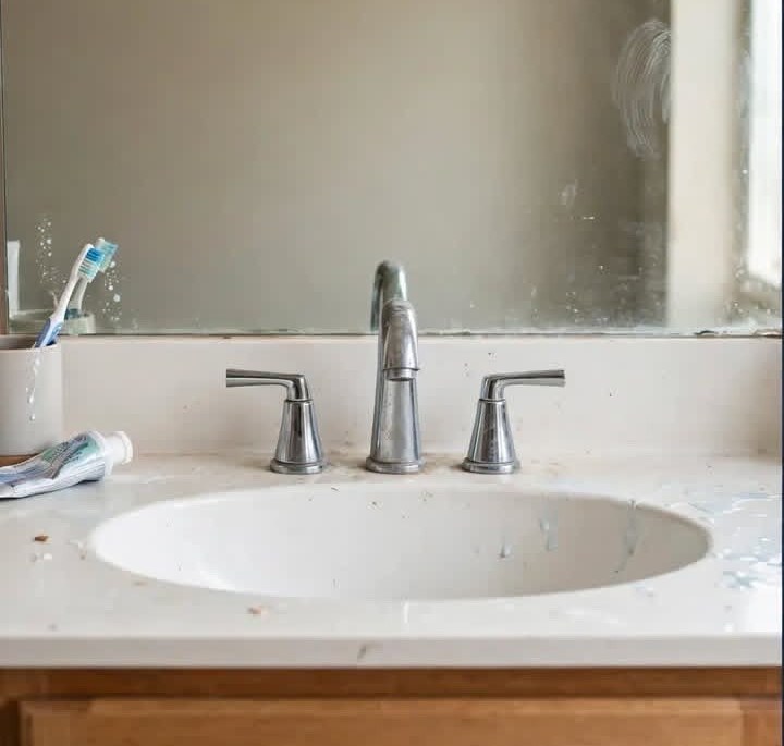 Before: Bathroom Vanity 